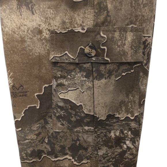 Rustic Ridge Real Tree Excape Hunting Pants Camoflauge 6 Pocket Large - Picture 10 of 14